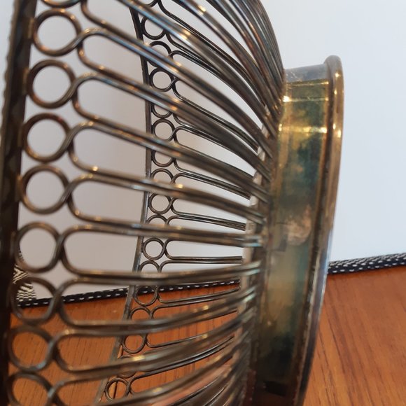 Beautiful Antique Sheffield Plate Basket - Circa 1830 - Silver Plated - Picture 4 of 9